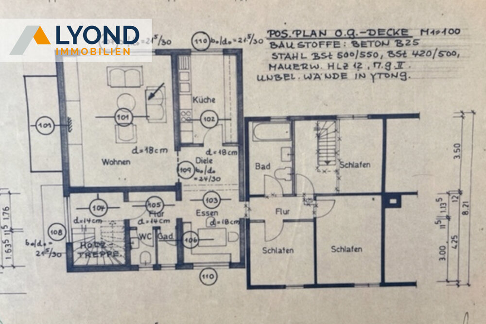 Wohnung zum Kauf 179.000 € 4 Zimmer 108 m²<br/>Wohnfläche 1.<br/>Geschoss Statistischer Bezirk 51 Hamm / Herringen 59077