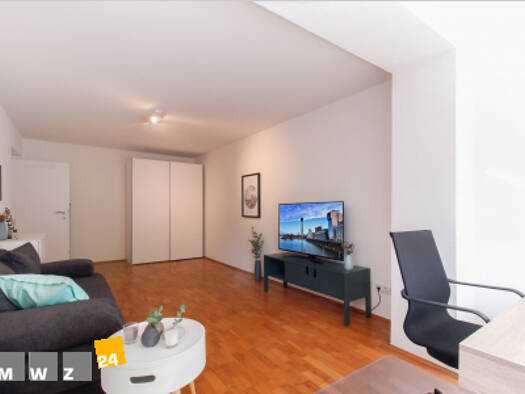 Wohnung zur Miete Wohnen auf Zeit 1.500 € 1 Zimmer 50 m² frei ab sofort Benediktusstr. Heerdt Düsseldorf 40549