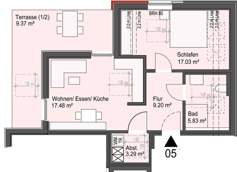 Wohnung zum Kauf provisionsfrei 268.000 € 2 Zimmer 63,5 m² Möhlenkamp 9a-d Garrel 49681