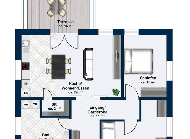 Wohnung zum Kauf provisionsfrei 307.000 € 3 Zimmer 84 m²<br/>Wohnfläche 1.<br/>Geschoss Wassertrüdingen Wassertrüdingen 91717