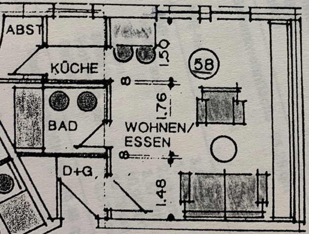 Wohnung zum Kauf 49.500 € 1 Zimmer 35 m²<br/>Wohnfläche Hauptstraße 102 Schwalbach Schwalbach 66773