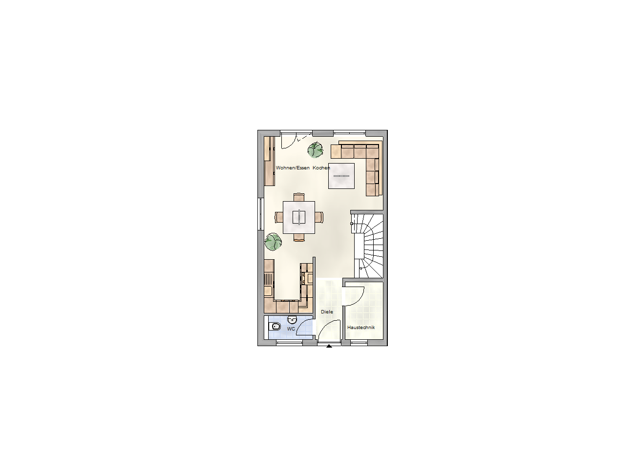 Immobilie in Kirchheim an der Weinstraße - Kirchheim Doppelhaushälfte mit Grundstück in bester Lage - Bild 4