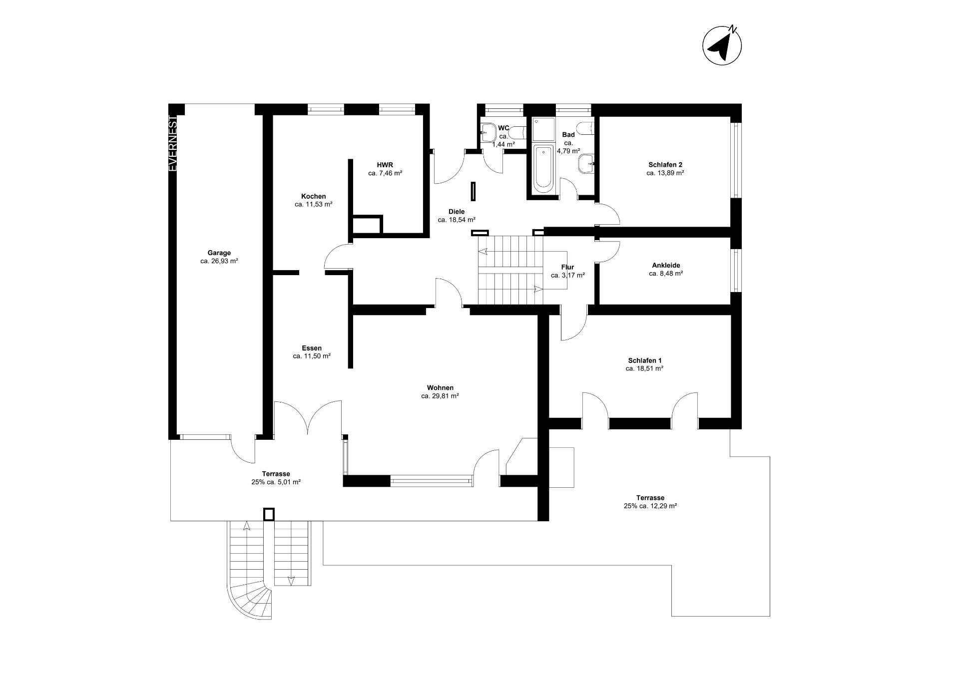 Einfamilienhaus zum Kauf 499.000 € 5 Zimmer 178 m²<br/>Wohnfläche 535 m²<br/>Grundstück Haaren Aachen 52080