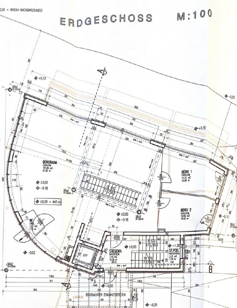 Büro-/Praxisfläche zum Kauf 1.490.000 € 261,4 m²<br/>Bürofläche Gutenbergstraße St.Veiter Vorstadt Klagenfurt am Wörthersee 9020