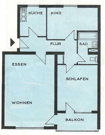 Wohnung zum Kauf 139.000 € 3 Zimmer 67,7 m²<br/>Wohnfläche 3.<br/>Geschoss Gießener Straße 118b Leihgestern Linden 35440