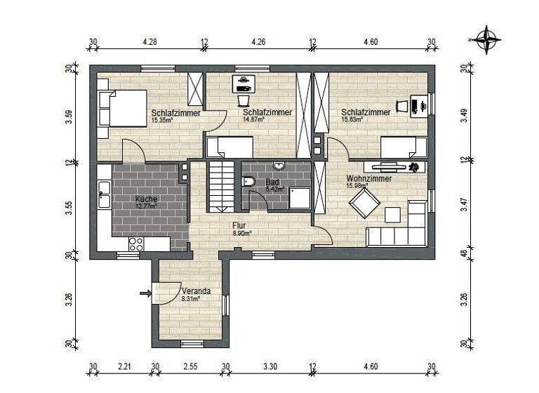 Einfamilienhaus zum Kauf 209.000 € 9 Zimmer 204,6 m² 3.945 m² Grundstück Gribow 17506