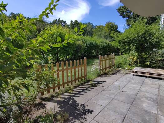 Terrassenwohnung zum Kauf provisionsfrei 195.000 € 2 Zimmer 62,6 m² EG frei ab sofort Hennigsdorf 16761