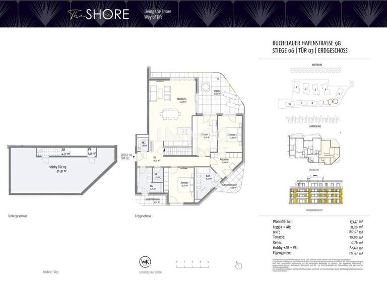 Wohnung zum Kauf - Erstbezug 1.127.641 € 4 Zimmer 134 m² Wien 1190