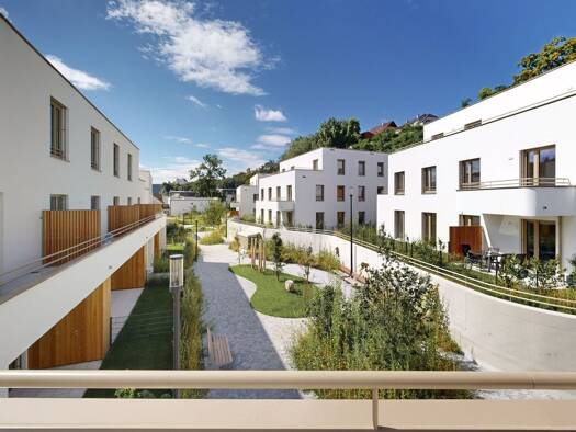 Terrassenwohnung zum Kauf - Erstbezug provisionsfrei 498.700 € 4 Zimmer 87,3 m² 1. Geschoss Kremstalstraße 75e Krems an der Donau Krems an der Donau 3500