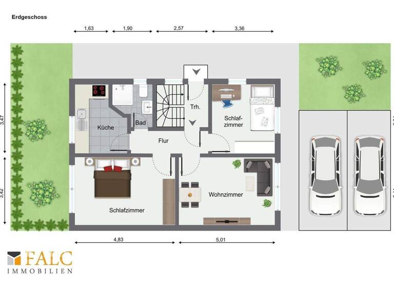 Mehrfamilienhaus zum Kauf 450.000 € 9 Zimmer 180 m² 244 m² Grundstück Heilbronn 74076