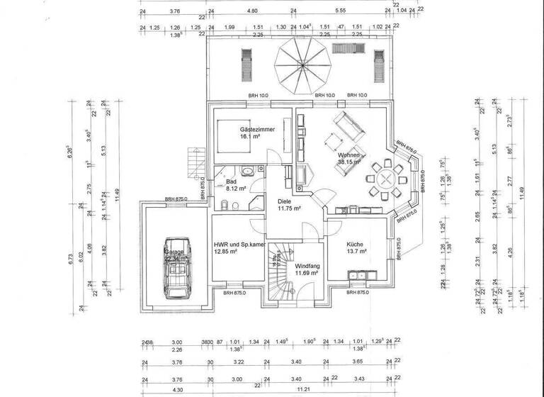 Mehrfamilienhaus zum Kauf provisionsfrei 965.000 € 8 Zimmer 275 m² 690 m² Grundstück Gensingen 55457