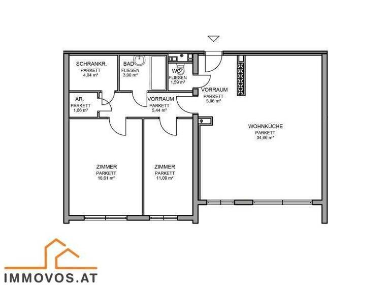 Wohnung zum Kauf 489.000 € 3 Zimmer 85 m² Wien 2.,Leopoldstadt 1020
