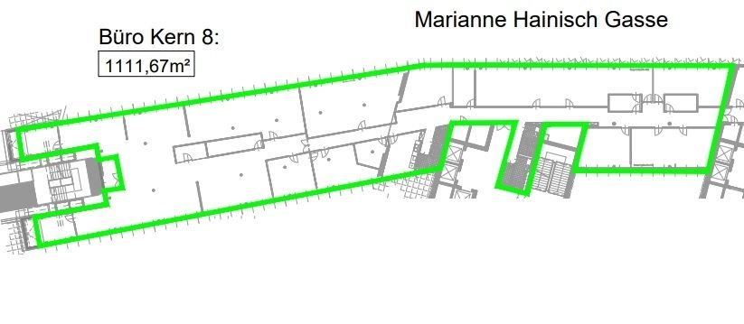 Bürofläche zur Miete 14,50 € 1.111,7 m²<br/>Bürofläche Wien 1030