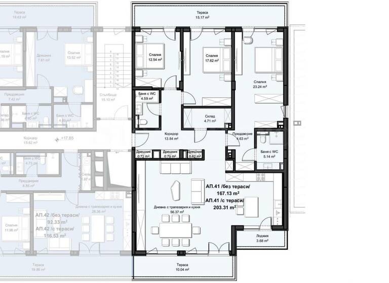 Studio zum Kauf 391.179 € 4 Zimmer 264,3 m² Plovdiv