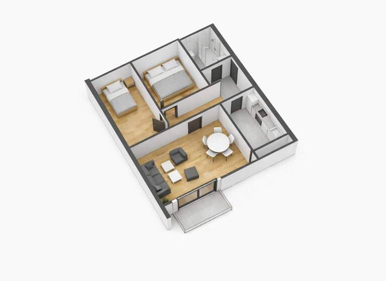 Wohnung zum Kauf 219.500 € 3 Zimmer 78 m² 3. Geschoss Stangenbrunnenweg Kitzingen 97318