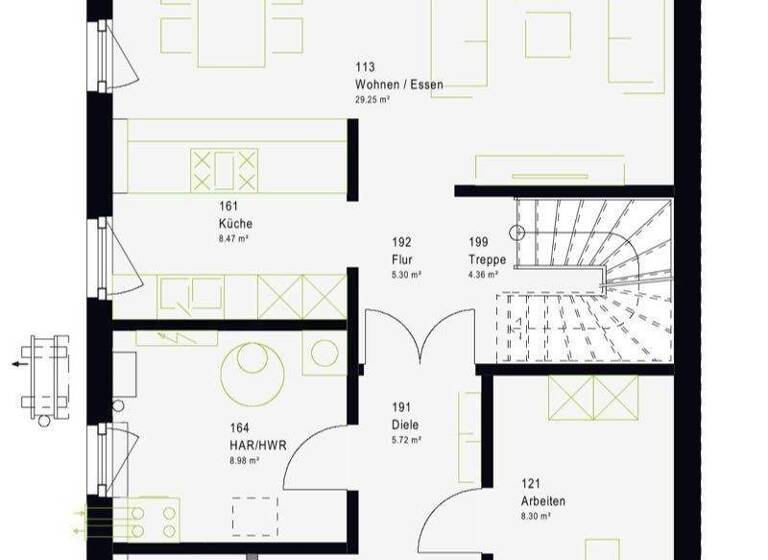 Haus zum Kauf 507.679 € 5,5 Zimmer 154 m² 246 m² Grundstück Sandhofen Mannheim 68307
