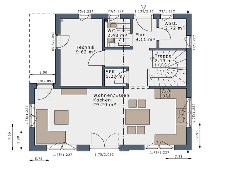 Einfamilienhaus zum Kauf provisionsfrei 388.325 € 4 Zimmer 103 m²<br/>Wohnfläche 461 m²<br/>Grundstück Lehnin Kloster Lehnin 14797