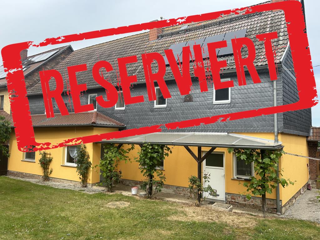 Einfamilienhaus zum Kauf 149.500 € 6 Zimmer 200,3 m²<br/>Wohnfläche 998 m²<br/>Grundstück Hirschroda Dornburg-Camburg 07774