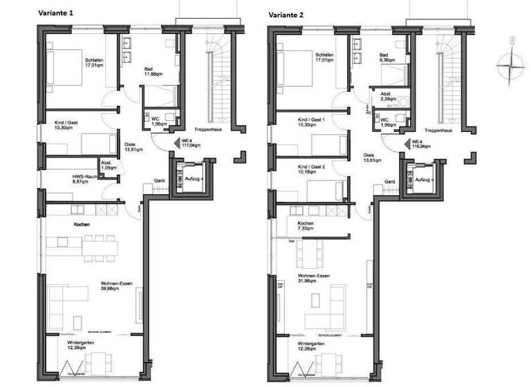 Wohnung zum Kauf 880.000 € 4 Zimmer 117 m² frei ab 01.07.2027 Mauritz Münster 48155