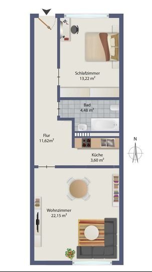 Wohnung zur Miete 700 € 2 Zimmer 55 m²<br/>Wohnfläche ab sofort<br/>Verfügbarkeit Theresienstr. Königsplatz München 80333