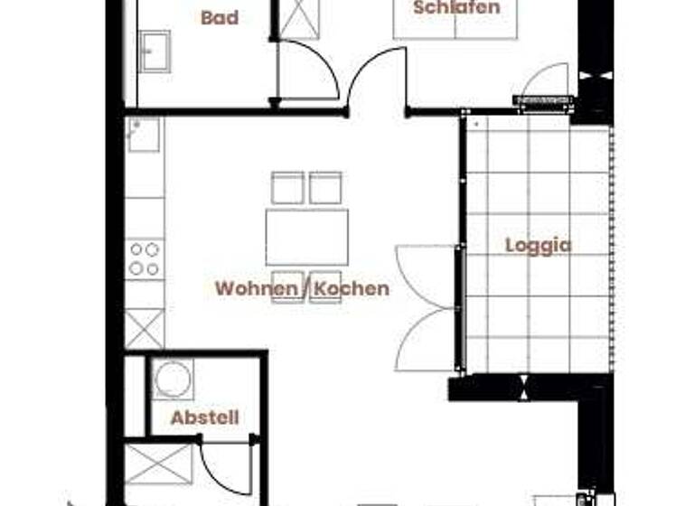 Wohnung zur Miete 899 € 2 Zimmer 62,3 m² 4. Geschoss Handelshäfen Bremen 28217