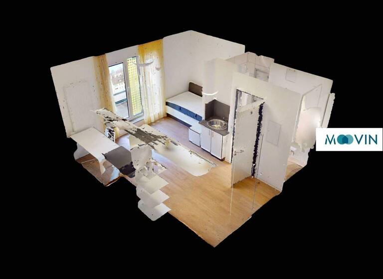 Studio zur Miete 370 € 1 Zimmer 23 m² 3. Geschoss frei ab 16.03.2026 Am Lohgraben 30 Siegen 57074
