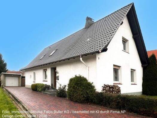 Einfamilienhaus zum Kauf 195.000 € 8 Zimmer 215 m² 1.240 m² Grundstück Nettelstedt Lübbecke 32312
