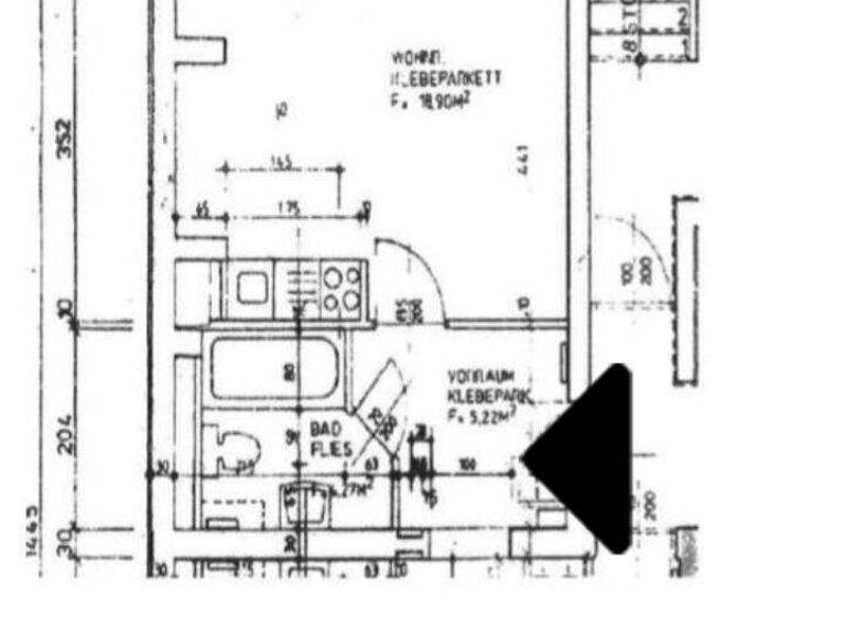 Studio zur Miete 294 € 1 Zimmer Grieskai Gries Graz 8020