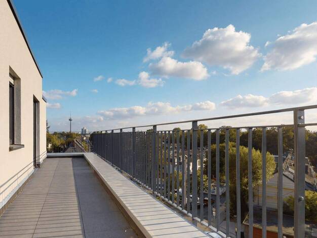 Wohnung zur Miete - Erstbezug 2.150 € 4 Zimmer 113,3 m² 5. Geschoss Iltisstraße 128a Neuehrenfeld Köln 50825