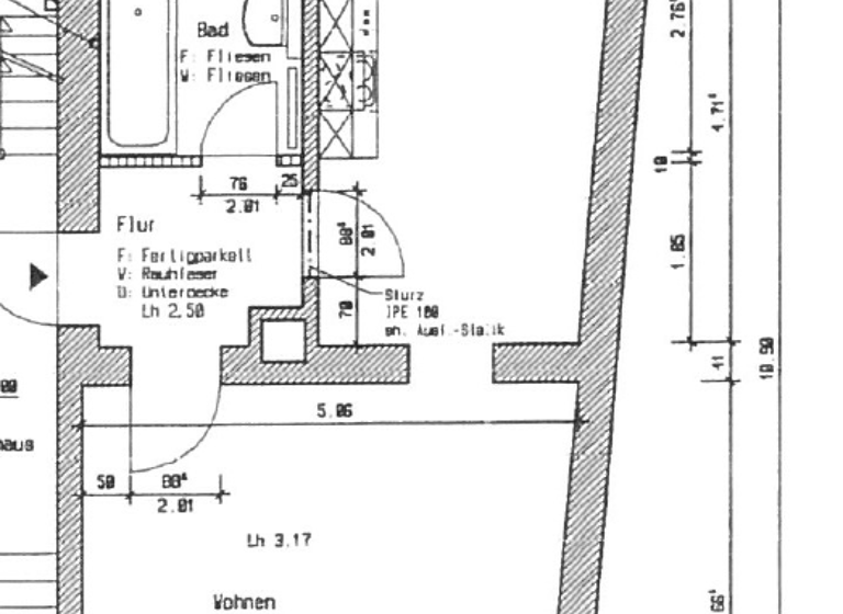 Studio zur Miete 450 € 1 Zimmer 45,4 m² 4. Geschoss frei ab 01.05.2026 Wittenburger Str. 91 Paulsstadt Schwerin 19053