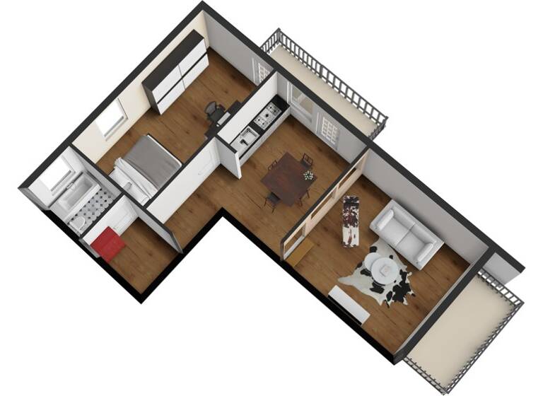 Wohnung zum Kauf 198.000 € 2 Zimmer 68 m² frei ab sofort Kappel Lenzkirch 79853