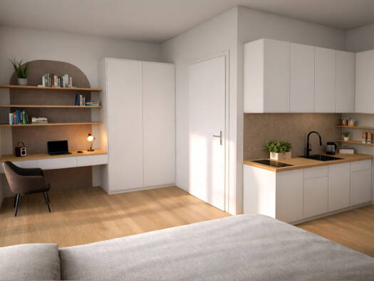 Wohnung zum Kauf - Erstbezug 194.656 € 2 Zimmer 34,8 m² 4. Geschoss Eberswalde Eberswalde 16225
