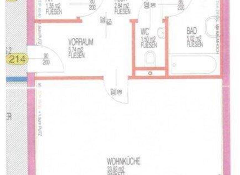 Wohnung zur Miete 995 € 3 Zimmer 73,9 m² 1. Geschoss Waldegg Linz 4020