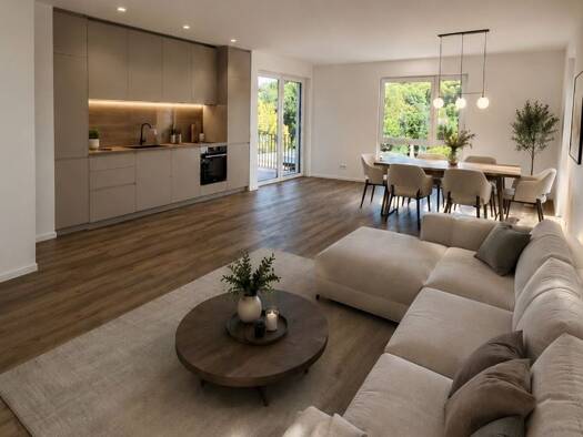 Wohnung zur Miete 1.300 € 2 Zimmer 73 m² Geschoss 1/3 frei ab sofort Alt-Hürth Hürth 50354