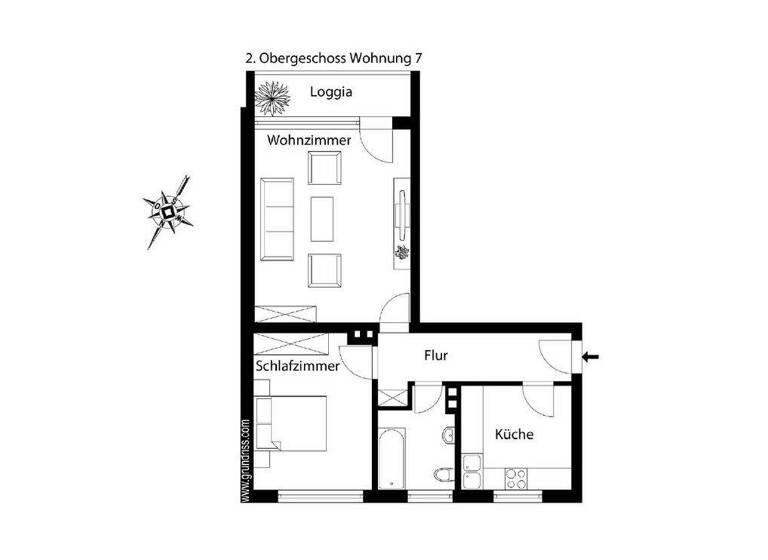 Wohnung zum Kauf 635.000 € 3 Zimmer 77,2 m² 1. Geschoss Neuhausen-Nymphenburg München 80639