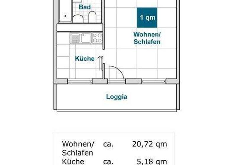 Studio zur Miete 405 € 1 Zimmer 36,3 m² frei ab 02.05.2026 Wölfnitzer Ring 108 Gorbitz-Süd Dresden 01169