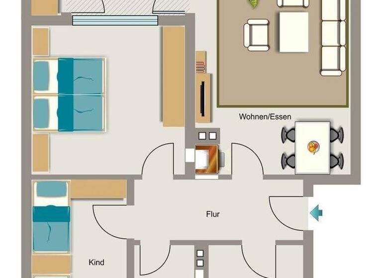 Wohnung zum Kauf provisionsfrei 199.000 € 3,5 Zimmer 66 m² 3. Geschoss Am Zunder 10 Holthausen Düsseldorf 40589