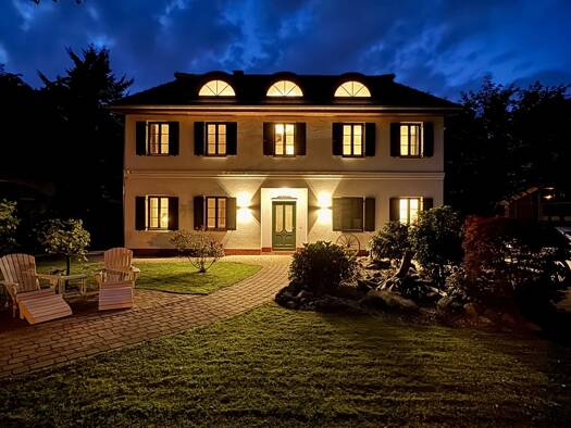 Einfamilienhaus zum Kauf 1.490.000 € 7 Zimmer 376 m² 1.368 m² Grundstück Waldesruh Hoppegarten 15366