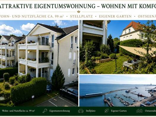 Wohnung zum Kauf 289.000 € 3 Zimmer 86,3 m² EG Sassnitz Sassnitz 18546
