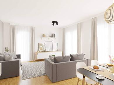 Wohnung zum Kauf - Neubau provisionsfrei 369.900 € 4 Zimmer 100 m² 2. Geschoss frei ab 01.12.2025 Kleiner Warnowdamm 1e Groß Klein Rostock 18109