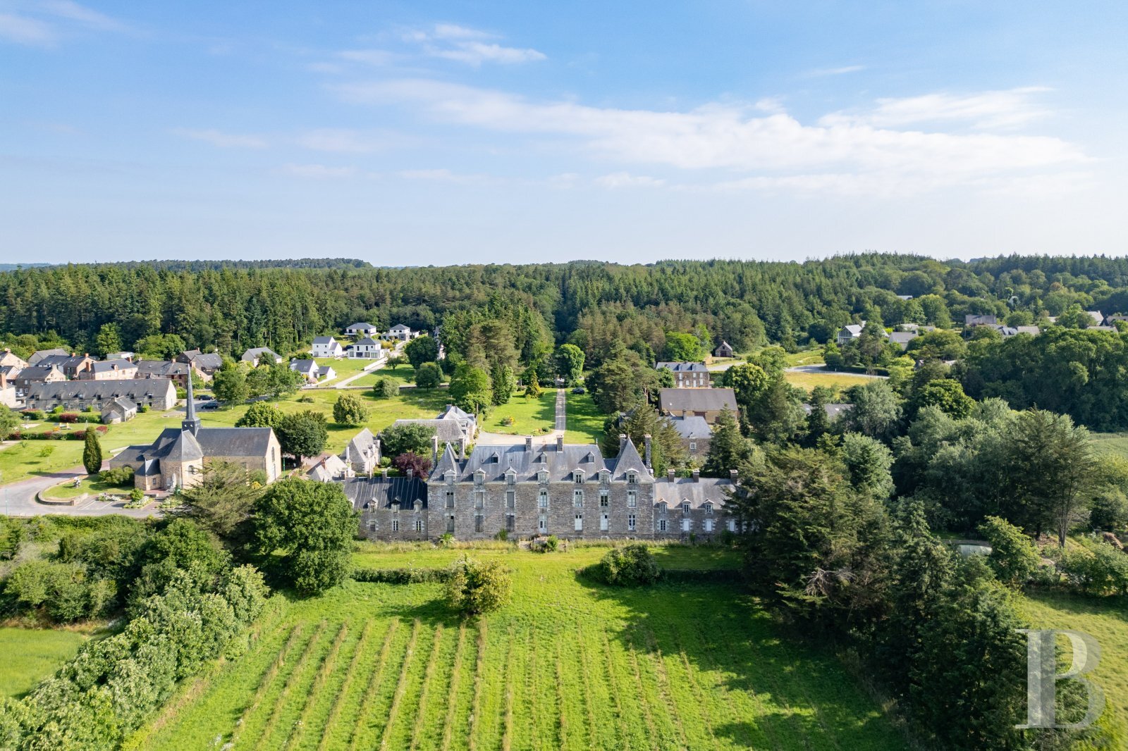 Schloss zum Kauf 495.000 € 20 Zimmer 1.379 m²<br/>Wohnfläche 18.461 m²<br/>Grundstück Guichen 35580