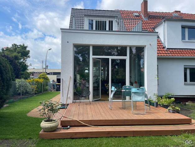 Doppelhaushälfte zur Miete 3.300 € 6 Zimmer 170 m² 560 m² Grundstück Tempelhof Berlin 12105