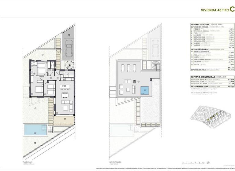Villa zum Kauf 548.700 € 3 Zimmer 112 m² 325 m² Grundstück Polop 03520