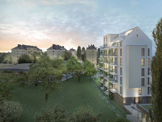 Wohnung zum Kauf - Neubau 399.500 € 2 Zimmer 45,2 m² 2. Geschoss frei ab 31.10.2026 Wien(Stadt) 1020