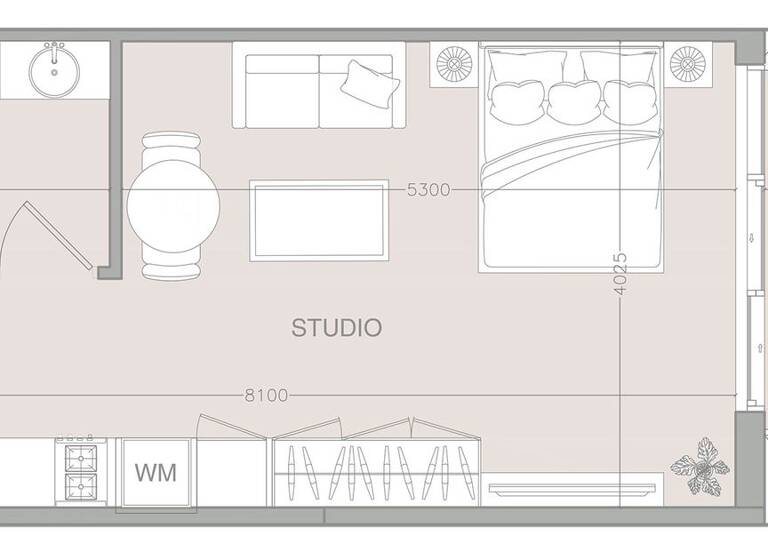 Wohnung zum Kauf provisionsfrei 189.292 € 2 Zimmer 39,9 m² Dubai 00000