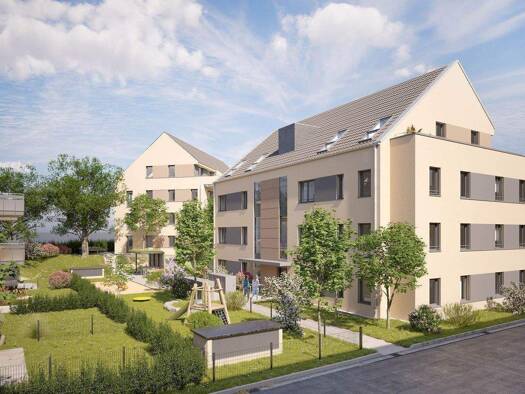 Wohnung zum Kauf - Erstbezug provisionsfrei 638.354 € 3 Zimmer 92,3 m² 3. Geschoss Volkacher Straße 52 Großgründlach Nürnberg 90427