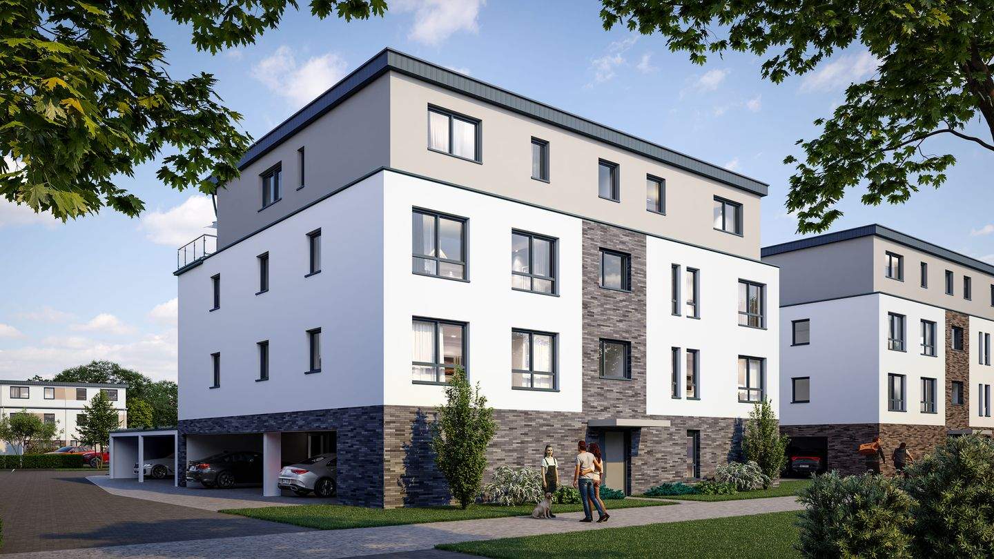 Neubau 2 Zi. - 2. OG mit Aufzug, barrierebefreit