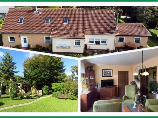 Einfamilienhaus zum Kauf 297.000 € 10 Zimmer 220 m² 2.288 m² Grundstück Starrvitz Dranske / Starrvitz 18556