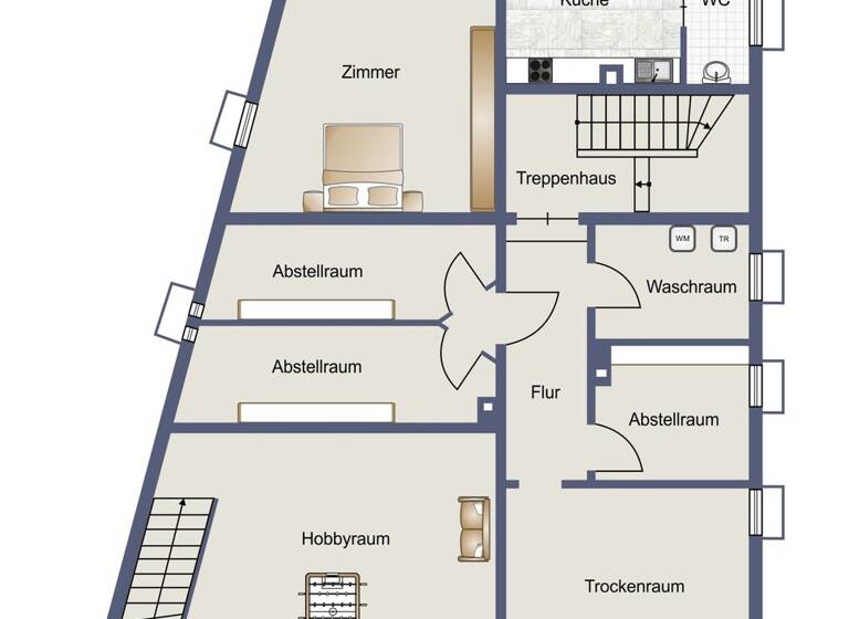 Mehrfamilienhaus zum Kauf 1.350.000 € 15 Zimmer 390 m² 583 m² Grundstück Burgholz Reutlingen 72766