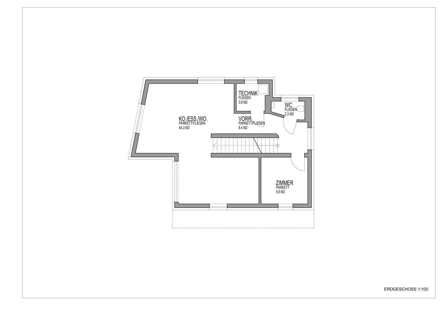 Einfamilienhaus zum Kauf provisionsfrei 499.000 € 4 Zimmer 146,4 m²<br/>Wohnfläche 412 m²<br/>Grundstück Wildon 8410